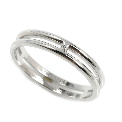 HERMES エルメス K18WG ホワイトゴールド アリアンヌ リング・指輪 H119834B 00055 15号 3.2g レディース【中古】【美品】