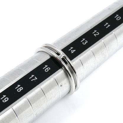 HERMES エルメス K18WG ホワイトゴールド アリアンヌ リング・指輪 H119834B 00055 15号 3.2g レディース【中古】【美品】