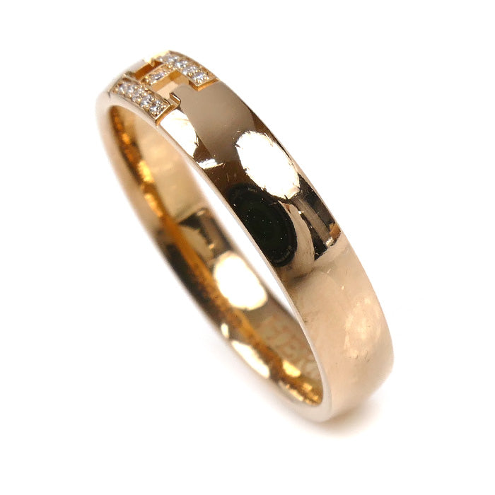 HERMES エルメス K18PG ピンクゴールド ヘラクレス ダイヤ リング・指輪 H119850B ダイヤモンド 10.5号 51 3.2g レディース【中古】