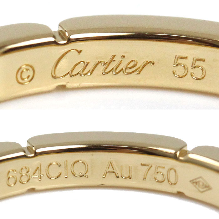 CARTIER カルティエ K18YG イエローゴールド マイヨンパンテール リング・指輪 B4079955 15号 55 4.3g レディース【中古】【美品】