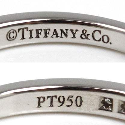 TIFFANY&Co. ティファニー Pt950プラチナ チャネルセッティング ハーフエタニティ リング・指輪 ダイヤモンド 6.5号 2.8g レディース【中古】