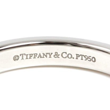 TIFFANY&Co. ティファニー Pt950プラチナ フラットバンド 3Pダイヤ リング・指輪 60001885 ダイヤモンド 14号 5.4g レディース【中古】【美品】