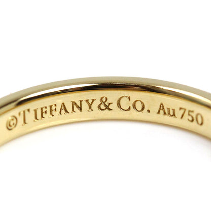 TIFFANY&Co. ティファニー K18YG イエローゴールド トゥルーバンド ダイヤ リング・指輪 ダイヤモンド 11.5号 3.4g レディース【中古】【美品】