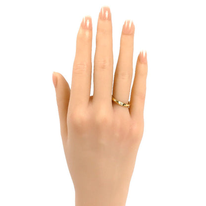 TIFFANY&Co. ティファニー K18YG イエローゴールド トゥルーバンド ダイヤ リング・指輪 ダイヤモンド 11.5号 3.4g レディース【中古】【美品】
