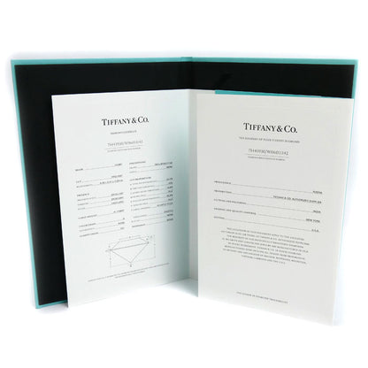 TIFFANY&Co. ティファニー Pt950プラチナ ハートシェイプ ダイヤ リング・指輪 ダイヤモンド0.41ct 11.5号 3.6g レディース【中古】【美品】
