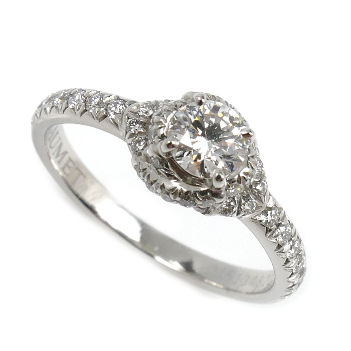 Chaumet ショーメ Pt950プラチナ リアン リング・指輪 ダイヤモンド 10号 3.5g レディース【中古】【美品】
