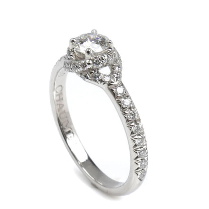 Chaumet ショーメ Pt950プラチナ リアン リング・指輪 ダイヤモンド 10号 3.5g レディース【中古】【美品】