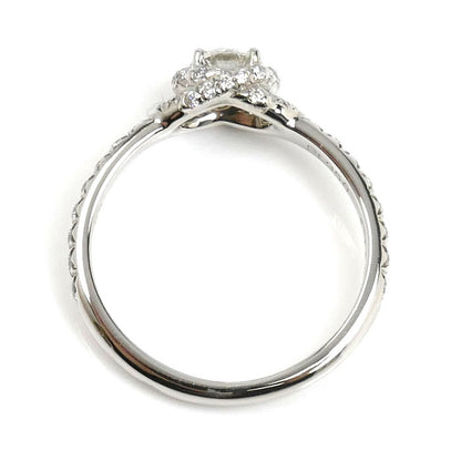 Chaumet ショーメ Pt950プラチナ リアン リング・指輪 ダイヤモンド 10号 3.5g レディース【中古】【美品】