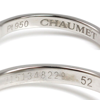 Chaumet ショーメ Pt950プラチナ リアン リング・指輪 ダイヤモンド 10号 3.5g レディース【中古】【美品】