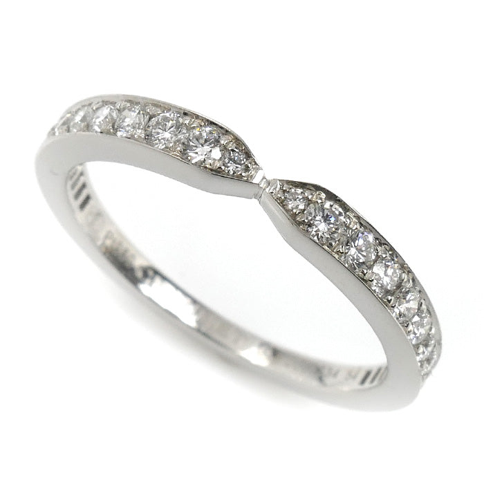 Chaumet ショーメ Pt950プラチナ ジョゼフィーヌ トリオンフ リング・指輪 082640 ダイヤモンド 13.5号 54 3.6g レディース【中古】【美品】