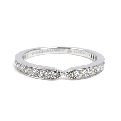 Chaumet ショーメ Pt950プラチナ ジョゼフィーヌ トリオンフ リング・指輪 082640 ダイヤモンド 13.5号 54 3.6g レディース【中古】【美品】