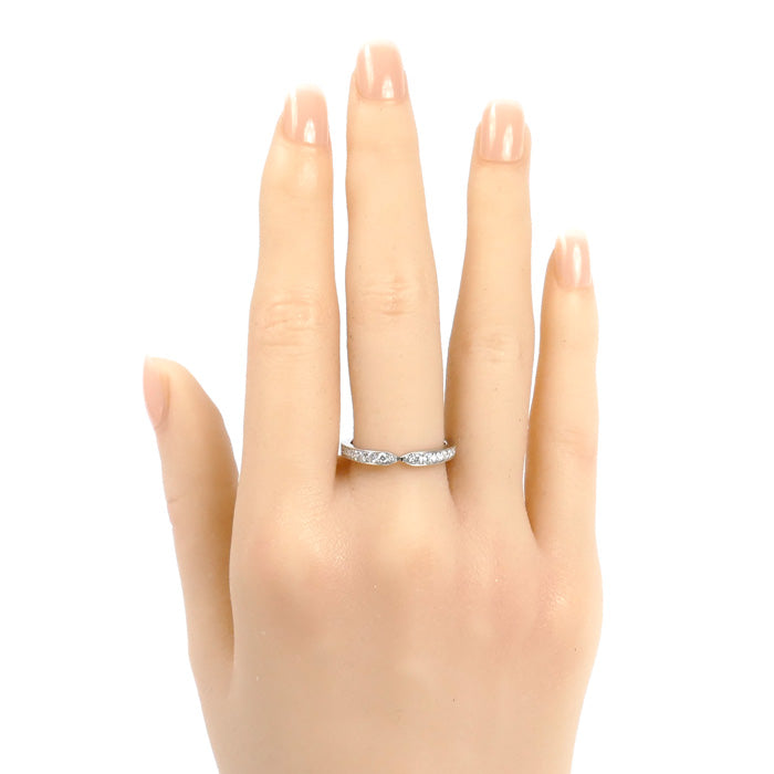 Chaumet ショーメ Pt950プラチナ ジョゼフィーヌ トリオンフ リング・指輪 082640 ダイヤモンド 13.5号 54 3.6g レディース【中古】【美品】
