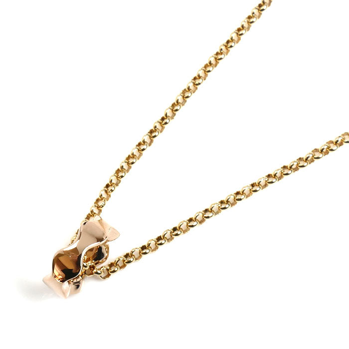 MIKIMOTO ミキモト K18PG ピンクゴールド ネックレス 8.5g 60cm レディース【中古】