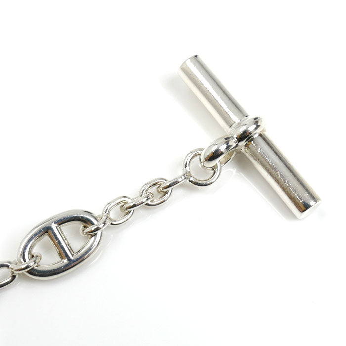 HERMES エルメス シルバー925 ファランドール SH ブレスレット 24.1g レディース【中古】