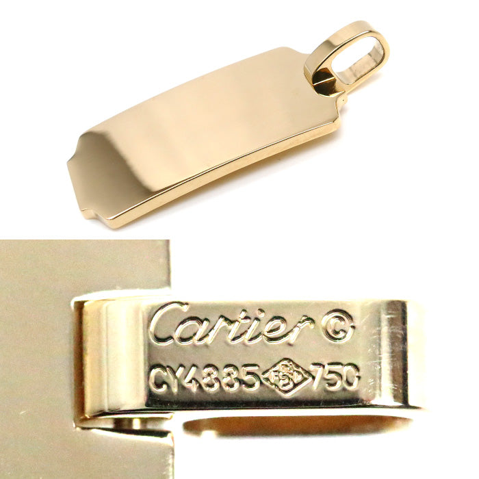 CARTIER カルティエ K18YG イエローゴールド サントスデュモン ペンダントトップ B3016600 12.7g レディース【中古】【美品】