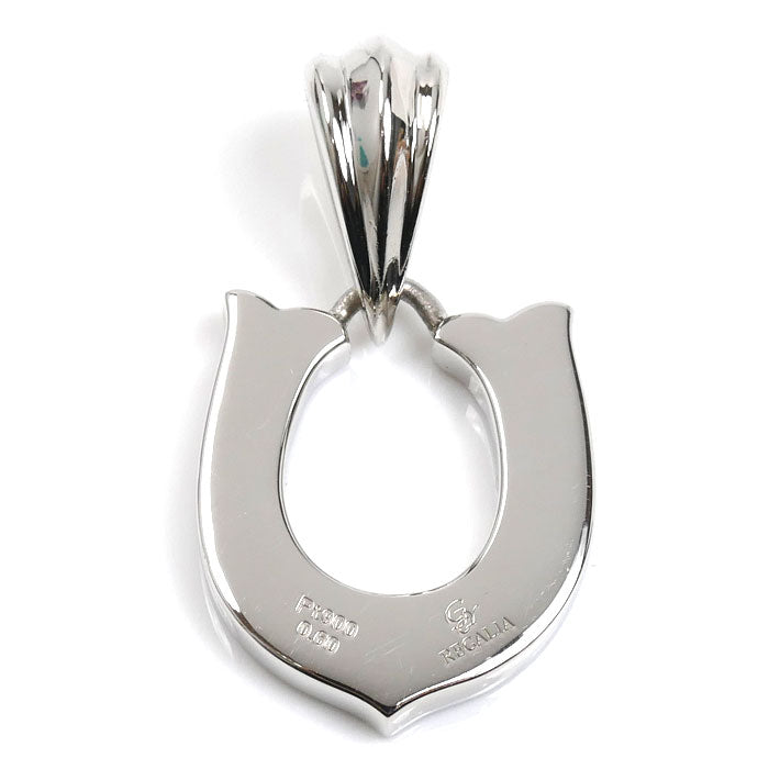 ゆきざき Pt900プラチナ REGALIA ペンダントトップ YMR27.12.2.5 ダイヤモンド0.60ct 9.5g レディース【中古】【美品】