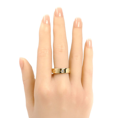 CARTIER カルティエ K18YG イエローゴールド ラブリング 3PD リング・指輪 ダイヤモンド 14号 54 8.7g レディース【中古】【美品】