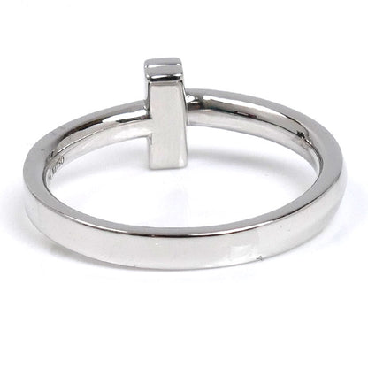 TIFFANY&Co. ティファニー K18WG ホワイトゴールド Tワン リング・指輪 15号 5.2g レディース【中古】【美品】