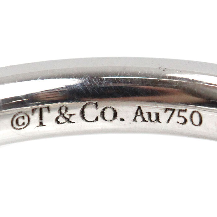 TIFFANY&Co. ティファニー K18WG ホワイトゴールド Tワン リング・指輪 15号 5.2g レディース【中古】【美品】