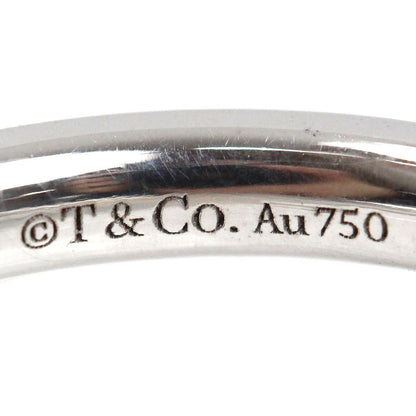 TIFFANY&Co. ティファニー K18WG ホワイトゴールド Tワン リング・指輪 15号 5.2g レディース【中古】【美品】