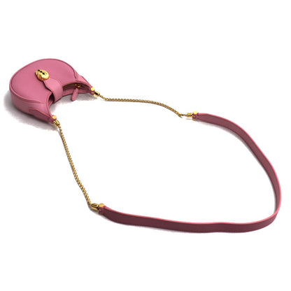 BVLGARI ブルガリ セルペンティ エリプス マイクロ ショルダーバッグ ピンク IC レディース【中古】【美品】