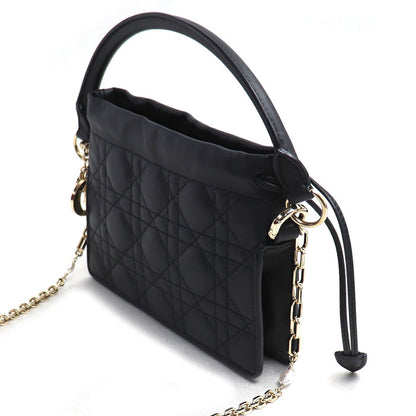 Dior ディオール レディディオール ミリー ミニ ショルダーバッグ ブラック S0981ONMJ M900 レディース【中古】