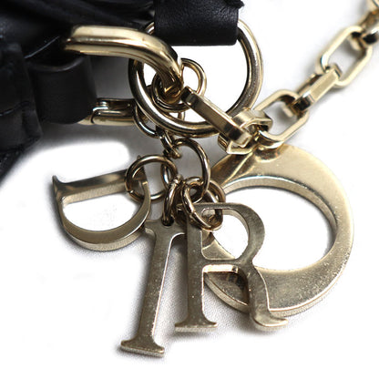 Dior ディオール レディディオール ミリー ミニ ショルダーバッグ ブラック S0981ONMJ M900 レディース【中古】