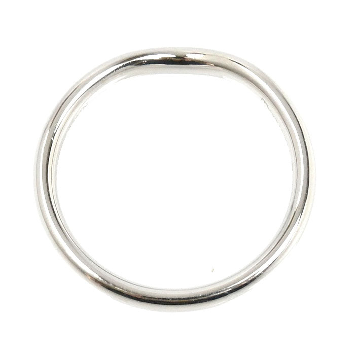 TIFFANY&Co. ティファニー Pt950プラチナ カーブド バンド 1Pダイヤ リング・指輪 60016820 ダイヤモンド 11号 3.7g レディース【中古】【美品】