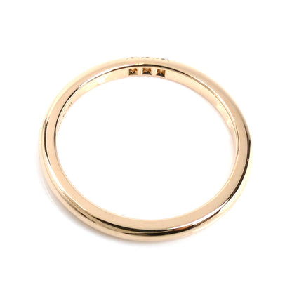 TIFFANY&Co. ティファニー K18PG ピンクゴールド クラシックバンド リング・指輪 ダイヤモンド 15号 2.8g レディース【中古】