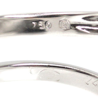 Carrera y Carrera カレライカレラ K18WG ホワイトゴールド エンジェル リング・指輪 ダイヤモンド 9号 3.8g レディース【中古】【美品】