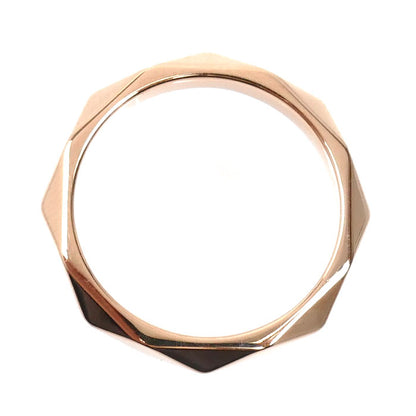 Boucheron ブシュロン K18PG ピンクゴールド ファセット 3Pダイヤ リング・指輪 JAL00091 ダイヤモンド 11号 51 3.2g レディース【中古】【美品】