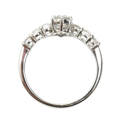 SEIKO セイコー Pt900プラチナ リング・指輪 ダイヤモンド1.02ct 11.5号 4.3g レディース【中古】【美品】