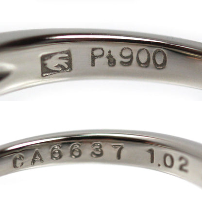 SEIKO セイコー Pt900プラチナ リング・指輪 ダイヤモンド1.02ct 11.5号 4.3g レディース【中古】【美品】