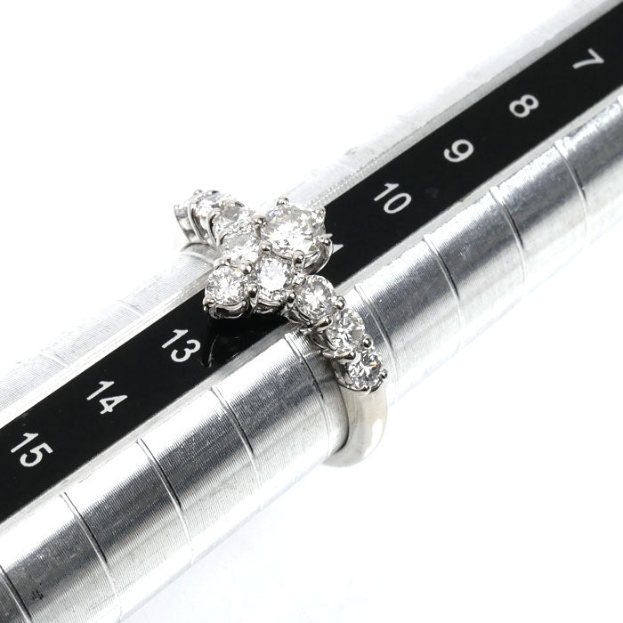 SEIKO セイコー Pt900プラチナ リング・指輪 ダイヤモンド1.02ct 11.5号 4.3g レディース【中古】【美品】
