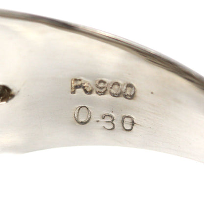 Pt900プラチナ 印台 リング・指輪 ダイヤモンド0.30ct 22号 14.6g メンズ【中古】