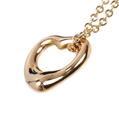 TIFFANY&Co. ティファニー K18PG ピンクゴールド オープンハート ネックレス 60018443 3.0g 41cm レディース【中古】【美品】