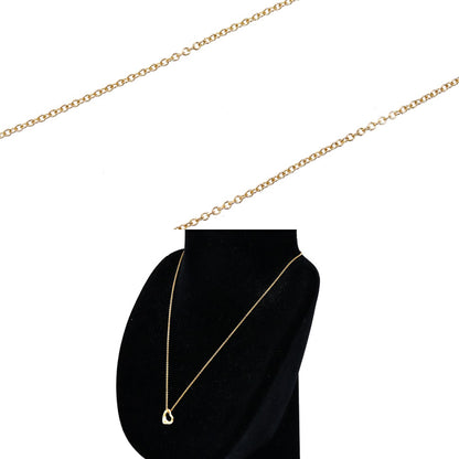TIFFANY&Co. ティファニー K18PG ピンクゴールド オープンハート ネックレス 60018443 3.0g 41cm レディース【中古】【美品】