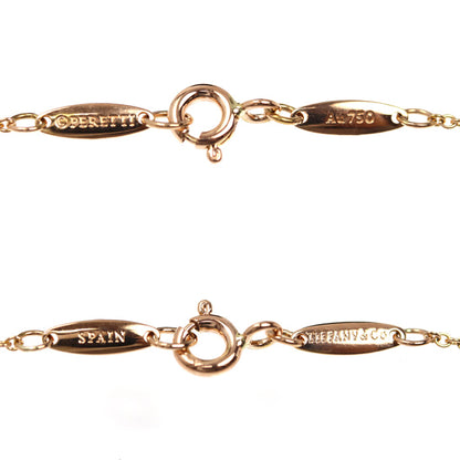 TIFFANY&Co. ティファニー K18PG ピンクゴールド オープンハート ネックレス 60018443 3.0g 41cm レディース【中古】【美品】