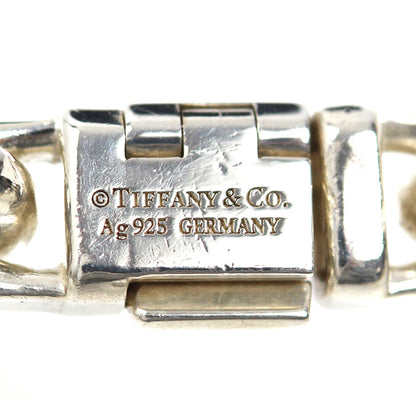 TIFFANY&Co. ティファニー シルバー925 K18YG イエローゴールド メイカーズ ブレスレット 21.8g 20cm メンズ【中古】