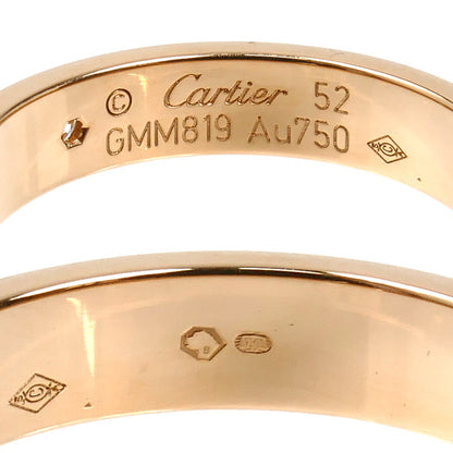 CARTIER カルティエ K18PG ピンクゴールド ミニラブ 1Pダイヤ リング・指輪 B4050752 ダイヤモンド 12号 52 4.4g レディース【中古】【美品】
