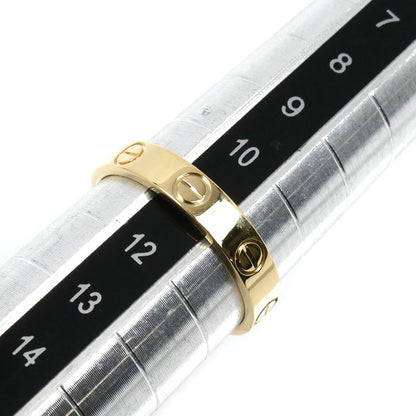 CARTIER カルティエ K18YG イエローゴールド ミニラブ リング・指輪 11号 51 2.9g レディース【中古】