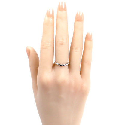 CARTIER カルティエ Pt950プラチナ バレリーナ カーブ ウェディング リング・指輪 B4092953 ダイヤモンド 12.5号 53 3.3g レディース【中古】【美品】
