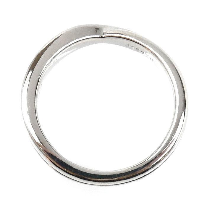 HARRY WINSTON ハリーウィンストン Pt950プラチナ トリスト ワンロウ ダイヤ リング・指輪 WBDPRD1RTST ダイヤモンド 7号 4.6g レディース【中古】【美品】