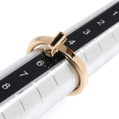 TIFFANY&Co. ティファニー K18PG ピンクゴールド Tワン リング・指輪 67797272 6号 3.6g レディース【中古】