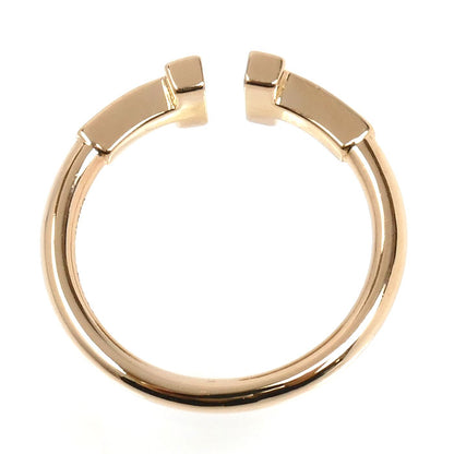 TIFFANY&Co. ティファニー K18PG ピンクゴールド Tワイヤー リング・指輪 60147389 7号 2.9g レディース【中古】