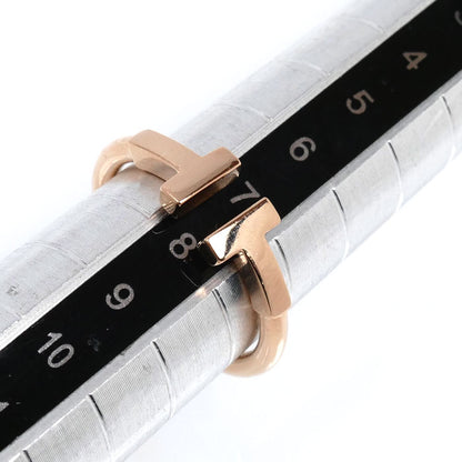 TIFFANY&Co. ティファニー K18PG ピンクゴールド Tワイヤー リング・指輪 60147389 7号 2.9g レディース【中古】
