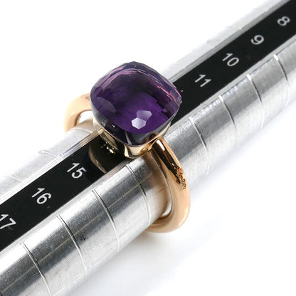 Pomellato ポメラート K18PG ピンクゴールド ヌード リング クラシック アメジスト リング・指輪 アメジスト 16号 56 7.9g レディース【中古】【美品】