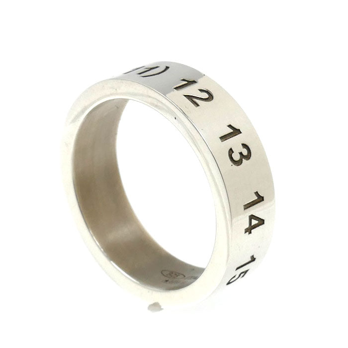 MAISON MARGIELA メゾンマルジェラ シルバー925 ナンバリング リング・指輪 SI8UQ0003SV0129951 19号 8.6g メンズ【中古】