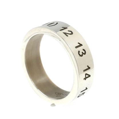 MAISON MARGIELA メゾンマルジェラ シルバー925 ナンバリング リング・指輪 SI8UQ0003SV0129951 19号 8.6g メンズ【中古】