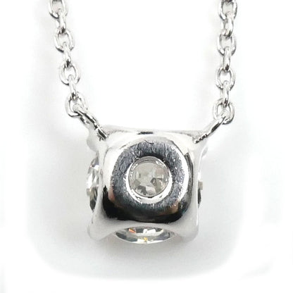 Vendome Aoyama ヴァンドーム青山 Pt950プラチナ Pt850プラチナ キャトル 一粒ダイヤ ネックレス ダイヤモンド0.554ct 2.4g 40cm レディース【中古】